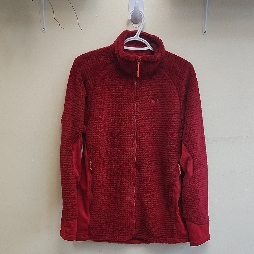 RAB Firebrand Jacket Polartec Fleece Red Large
